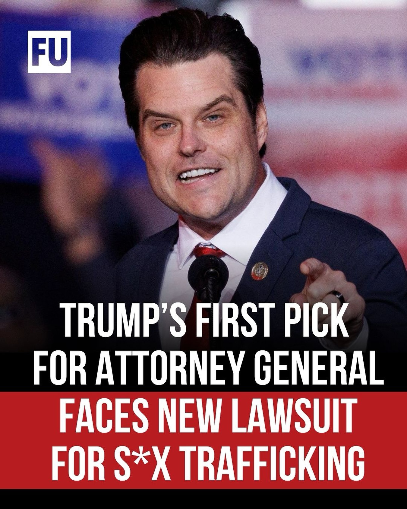 Political scandal image
