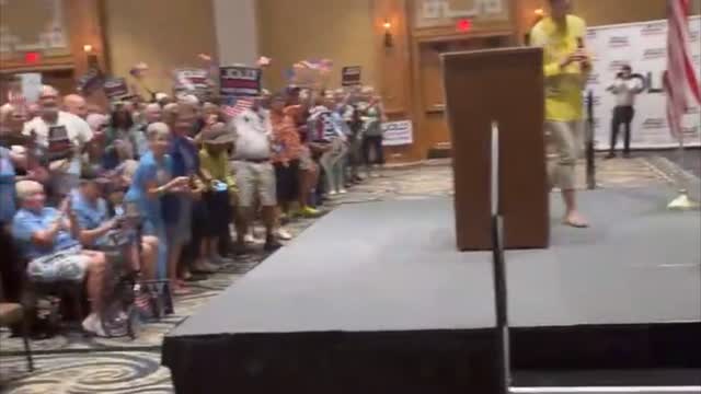 David Jolly greeted by hundreds in The Villages, Florida